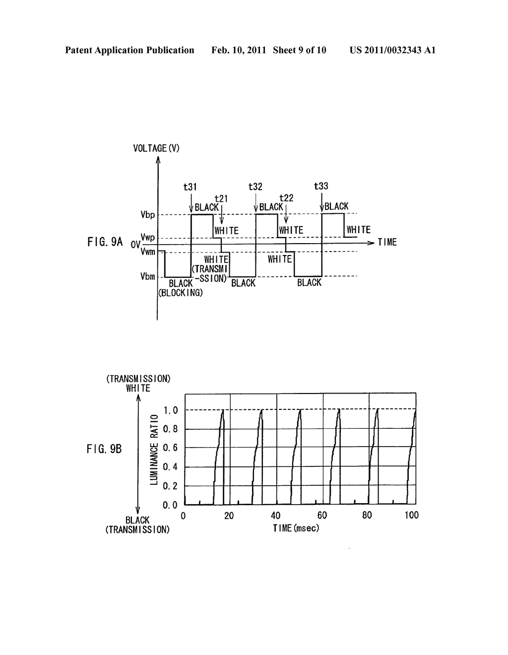 Liquid crystal shutter device and picture display system - diagram, schematic, and image 10