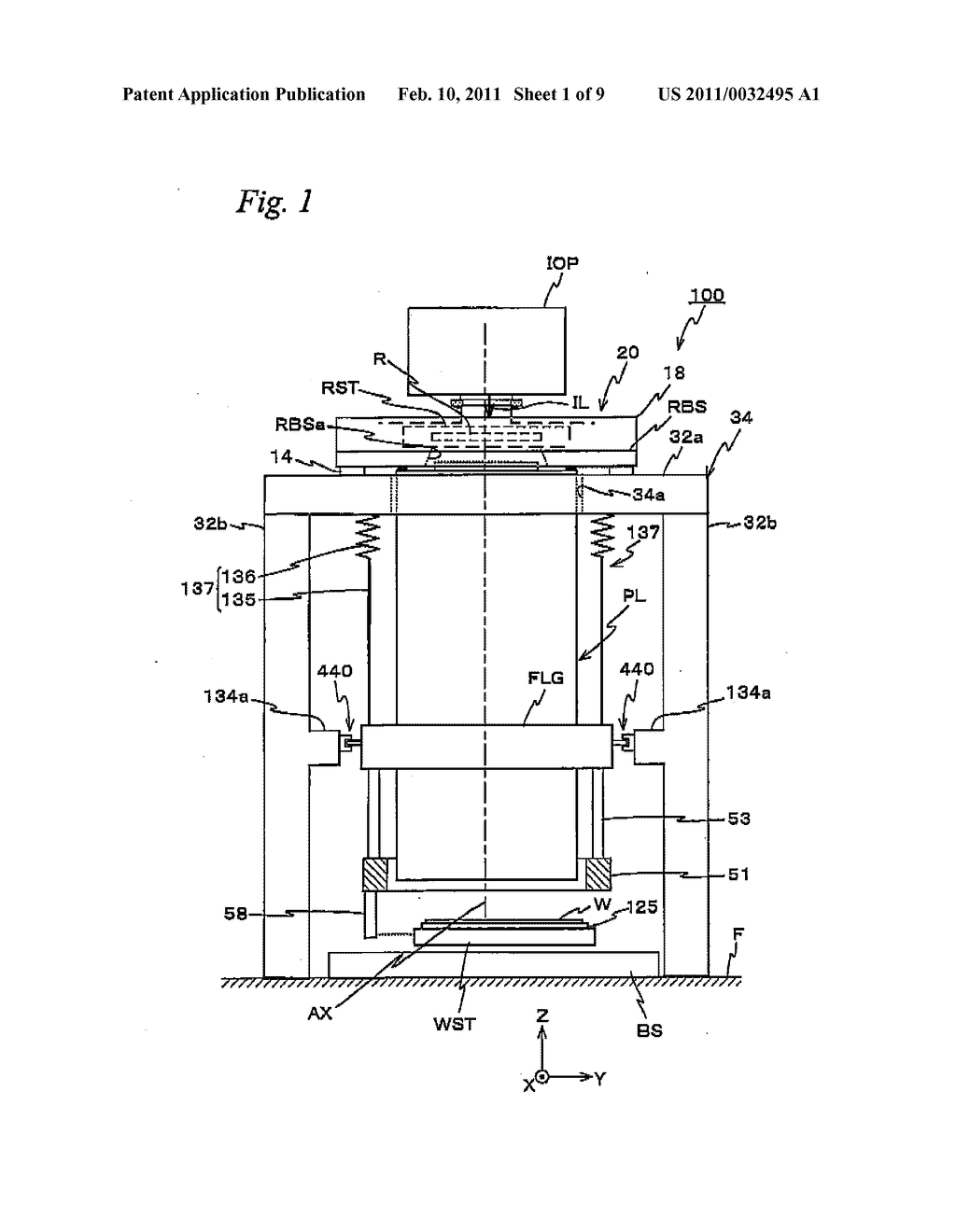 EXPOSURE APPARATUS, EXPOSURE METHOD, AND DEVICE MANUFACTURING METHOD - diagram, schematic, and image 02