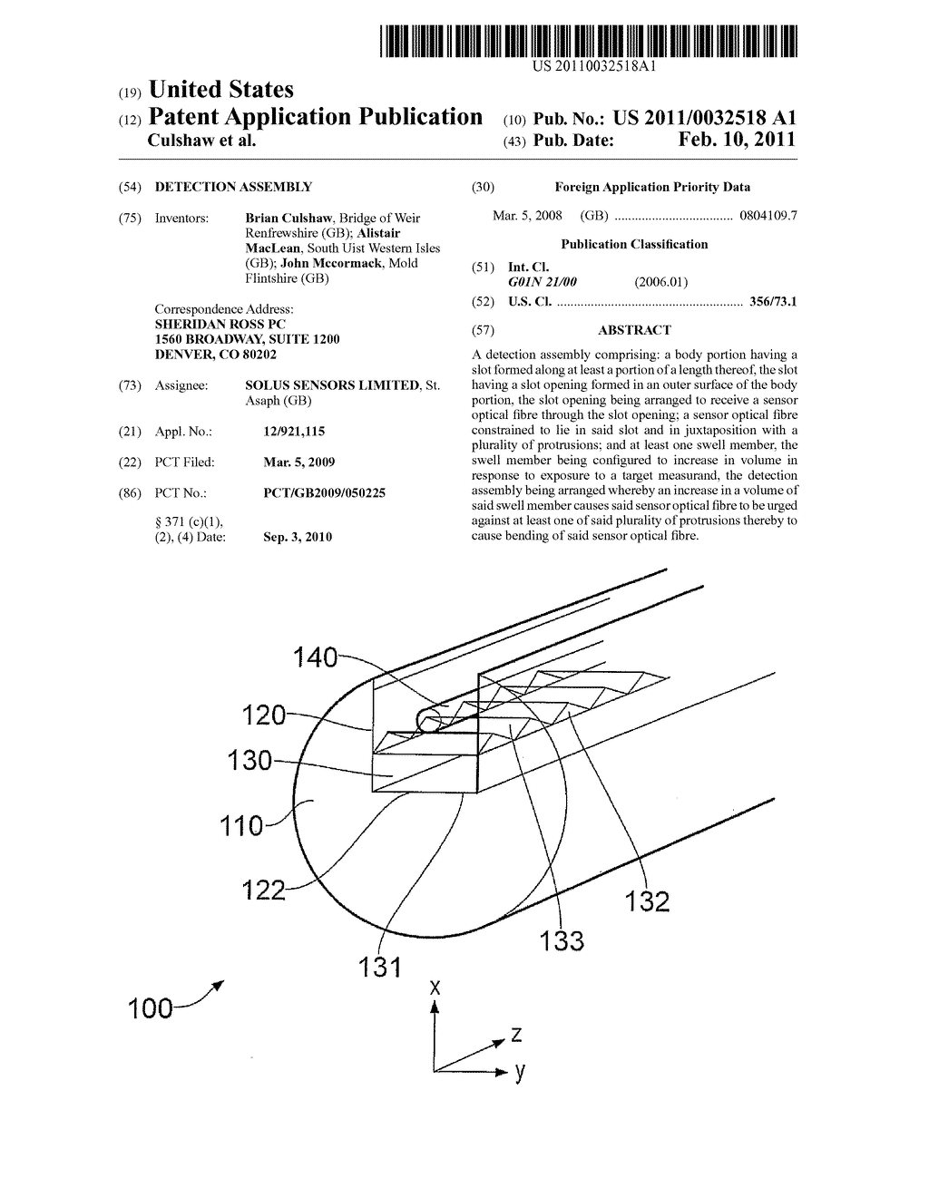 DETECTION ASSEMBLY - diagram, schematic, and image 01