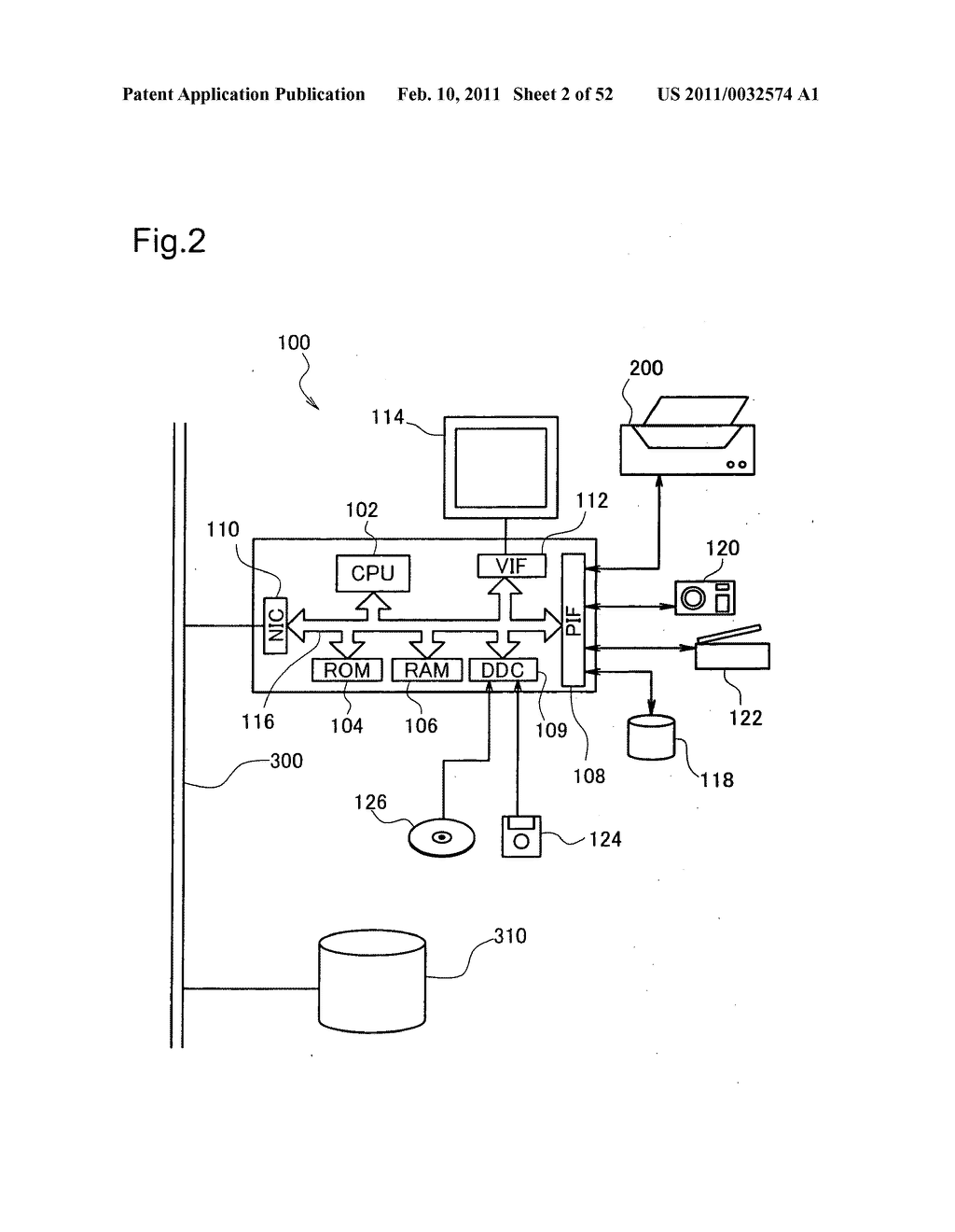 Image output system for outputting image based on information of number of dots to be formed in predetermined area - diagram, schematic, and image 03