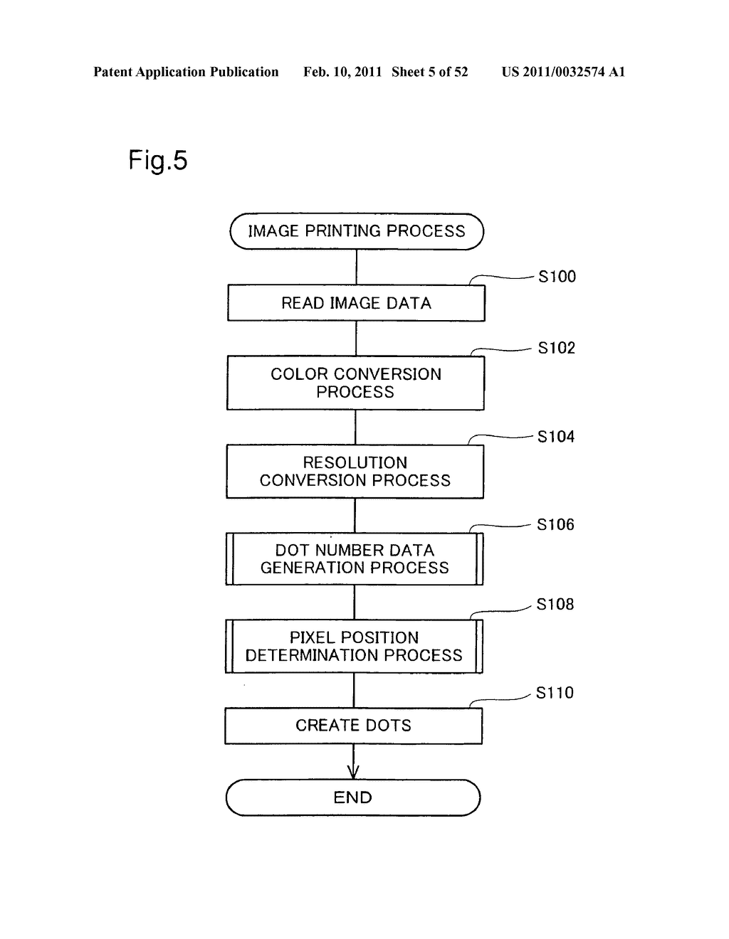 Image output system for outputting image based on information of number of dots to be formed in predetermined area - diagram, schematic, and image 06