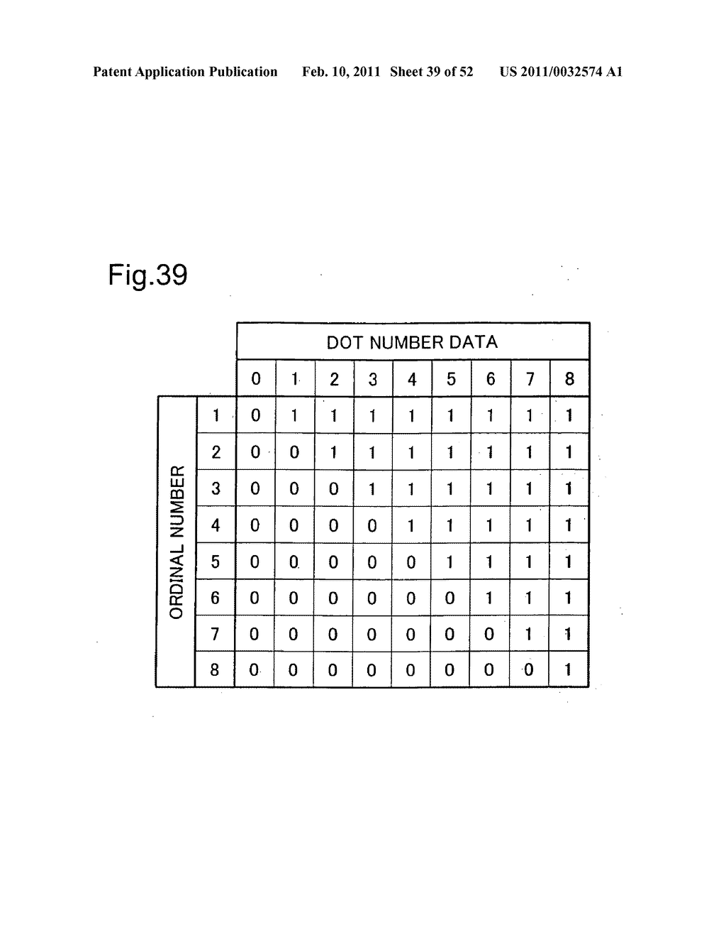 Image output system for outputting image based on information of number of dots to be formed in predetermined area - diagram, schematic, and image 40