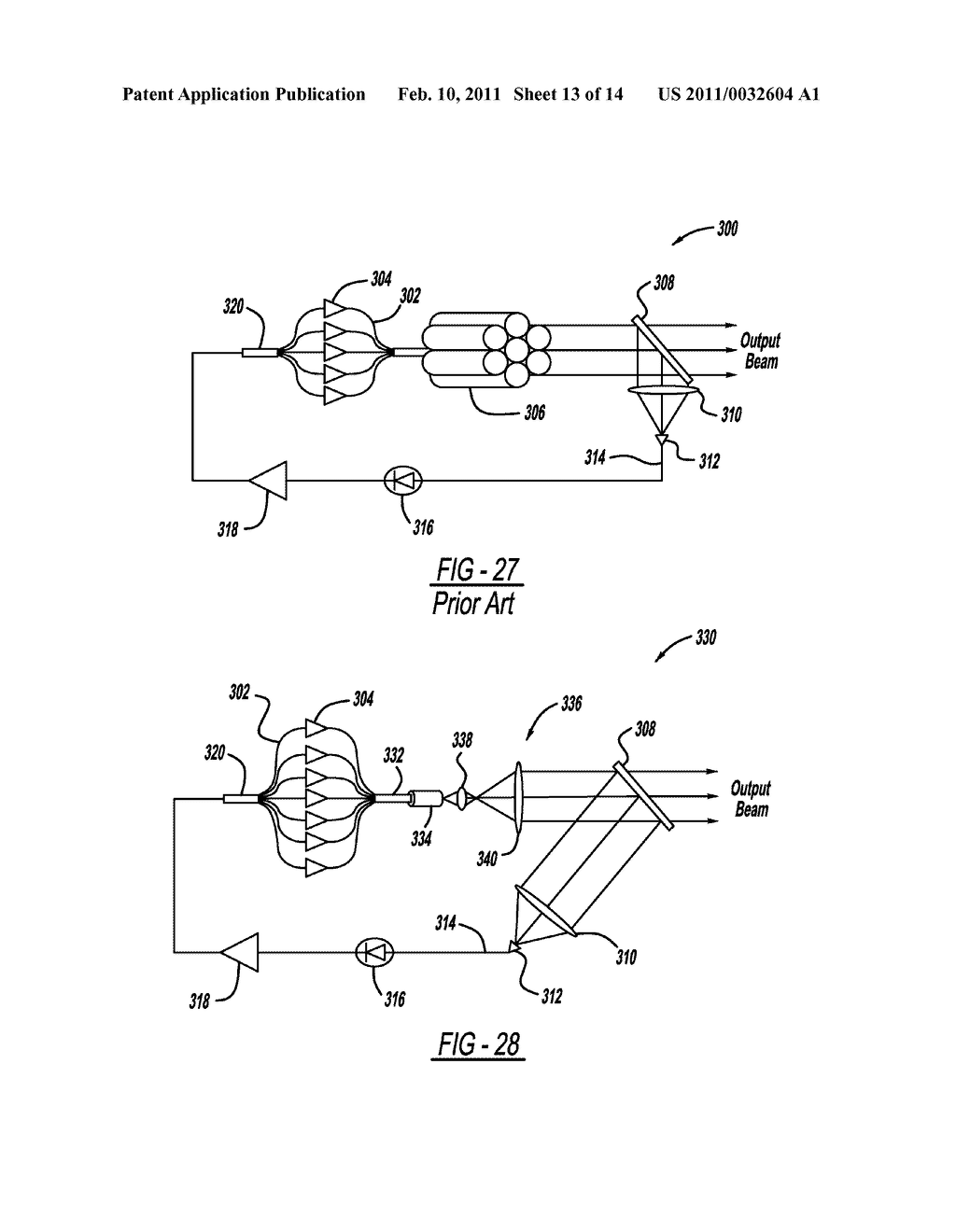 PASSIVE ALL-FIBER INTEGRATED HIGH POWER COHERENT BEAM COMBINATION - diagram, schematic, and image 14