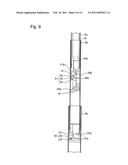 PORTABLE SCREEN ASSEMBLY AND EXPANDING AND CONTRACTING COLUMN AND HANDING TOOL USED THEREFOR diagram and image