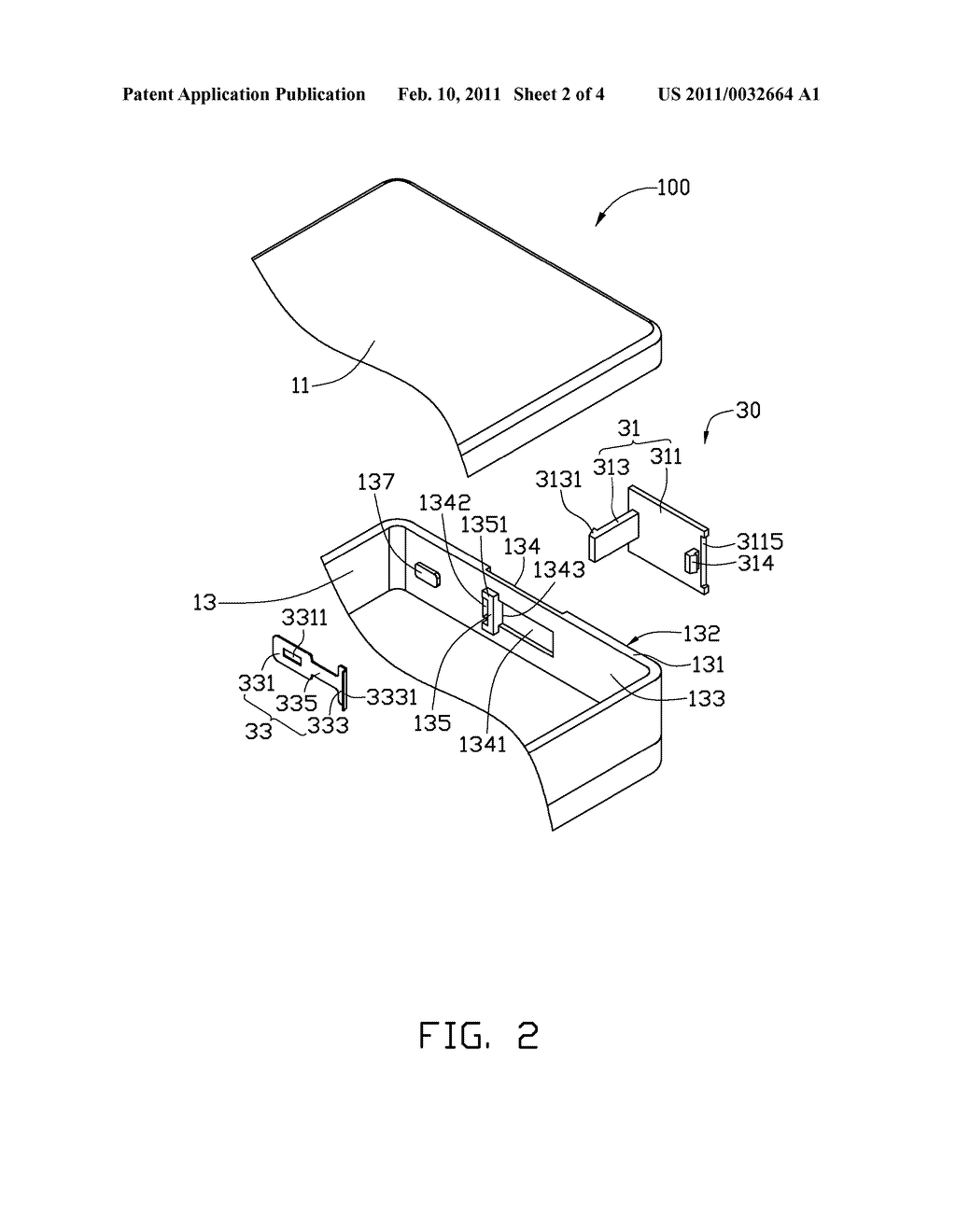 COVER MECHANISM AND ELECTRONIC DEVICE USING SAME - diagram, schematic, and image 03