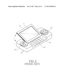 CRADLING APPARATUS FOR PORTABLE COMMUNICATION DEVICE diagram and image