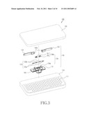 CRADLING APPARATUS FOR PORTABLE COMMUNICATION DEVICE diagram and image