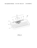 CRADLING APPARATUS FOR PORTABLE COMMUNICATION DEVICE diagram and image