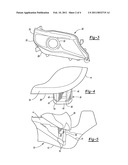 CONTROL DEVICE FOR CONTROLLING THE POSITION OF A BUMPER FASCIA diagram and image