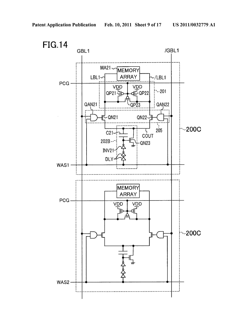 SEMICONDUCTOR MEMORY DEVICE - diagram, schematic, and image 10