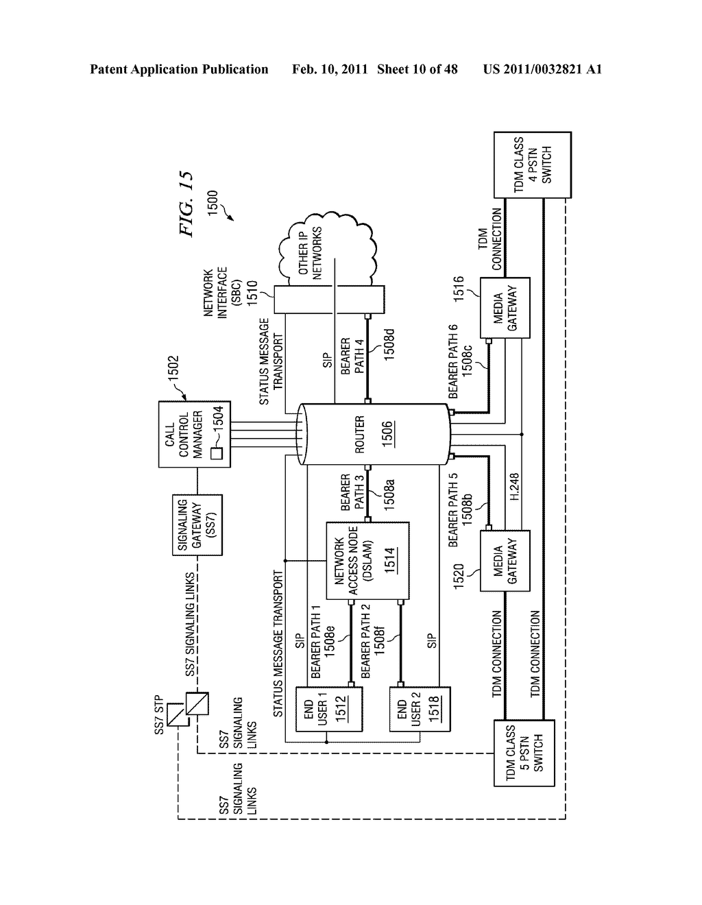 SYSTEM AND METHOD FOR ROUTING DATA ON A PACKET NETWORK - diagram, schematic, and image 11