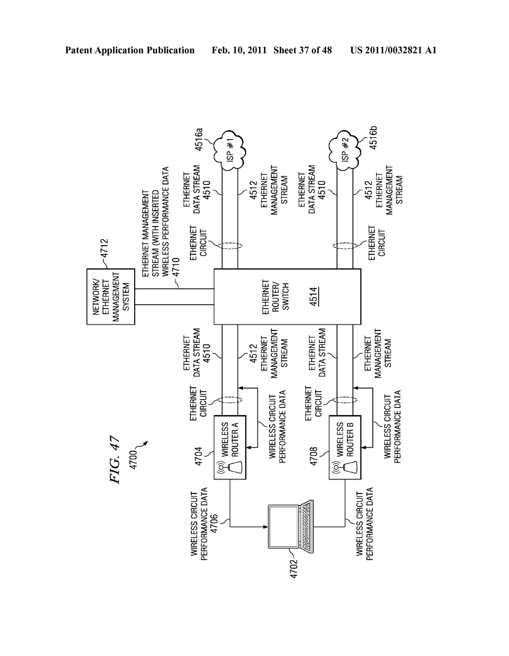 SYSTEM AND METHOD FOR ROUTING DATA ON A PACKET NETWORK - diagram, schematic, and image 38