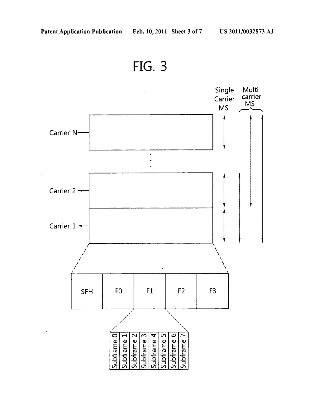 METHOD OF TRANSMITTING BROADCAST INFORMATION IN MULTIPLE CARRIER SYSTEM - diagram, schematic, and image 04