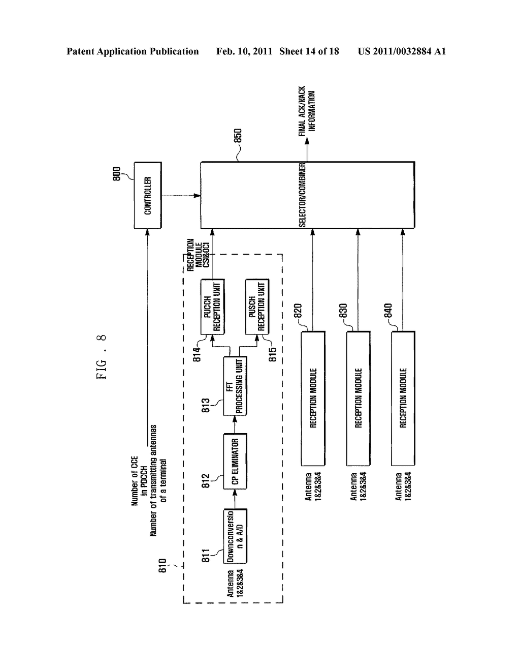 METHOD AND APPARATUS FOR TRANSMITTING AND RECEIVING AN UPLINK ACKNOWLEDGEMENT CHANNEL FOR A DOWNLINK DATA CHANNEL IN A MOBILE COMMUNICATION SYSTEM USING ORTHOGONAL FREQUENCY DIVISION MULTIPLE ACCESS - diagram, schematic, and image 15