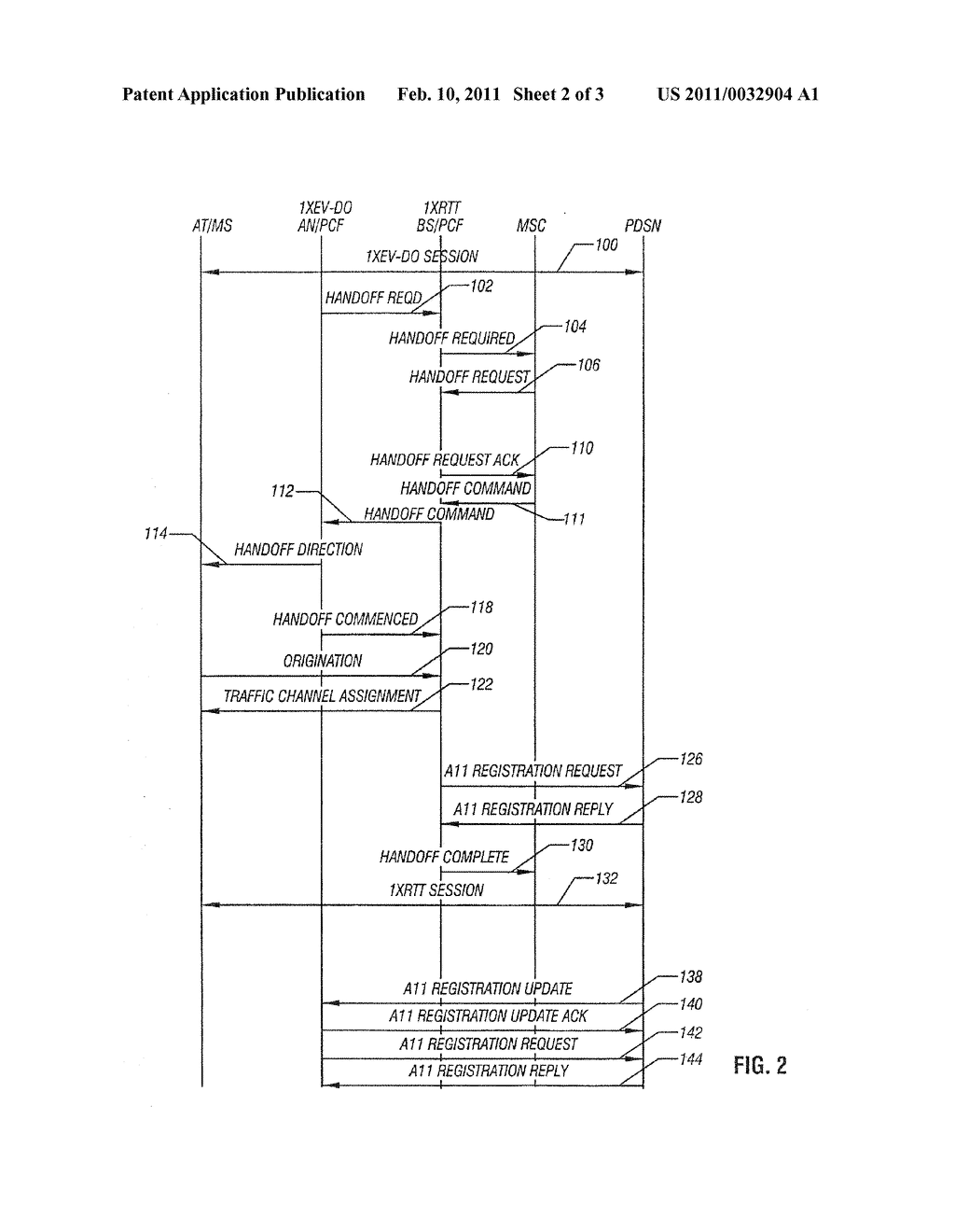 METHOD AND APPARATUS TO CONTROL HANDOFF BETWEEN DIFFERENT WIRELESS SYSTEMS - diagram, schematic, and image 03