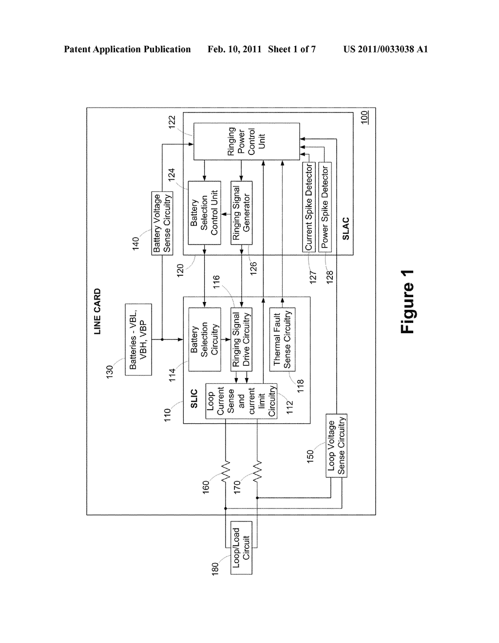 METHOD AND APPARATUS FOR BATTERY SWITCHING DURING RINGING - diagram, schematic, and image 02