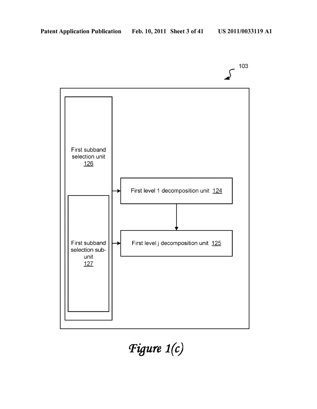 METHOD AND SYSTEM FOR DETERMINING A QUALITY MEASURE FOR AN IMAGE USING A VARIABLE NUMBER OF MULTI-LEVEL DECOMPOSITIONS - diagram, schematic, and image 04