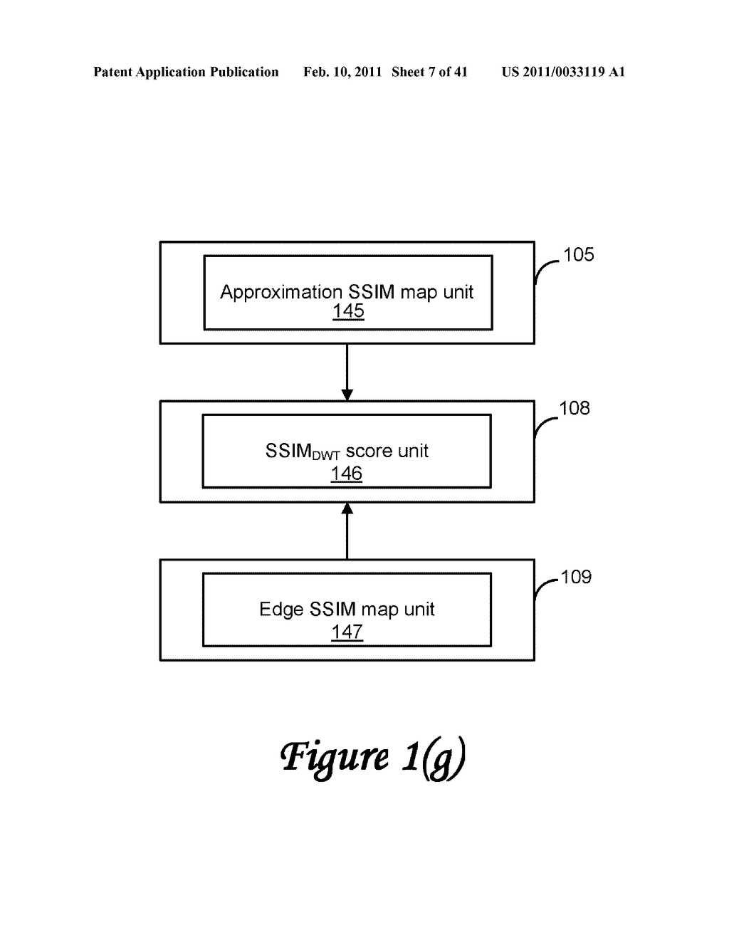 METHOD AND SYSTEM FOR DETERMINING A QUALITY MEASURE FOR AN IMAGE USING A VARIABLE NUMBER OF MULTI-LEVEL DECOMPOSITIONS - diagram, schematic, and image 08