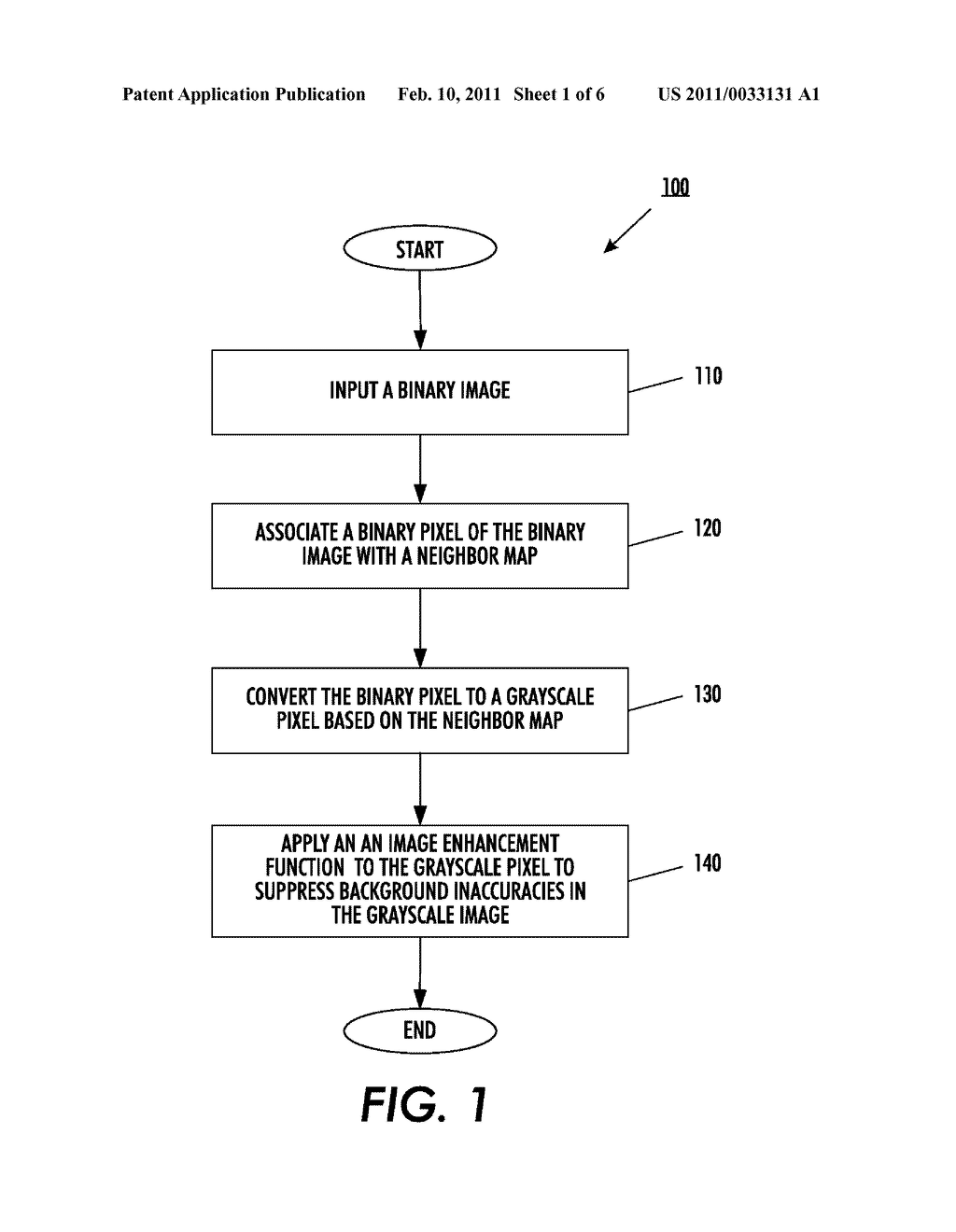 METHODS FOR BACKGROUND AND NOISE SUPPRESSION IN BINARY TO GRAYSCALE IMAGE CONVERSION - diagram, schematic, and image 02