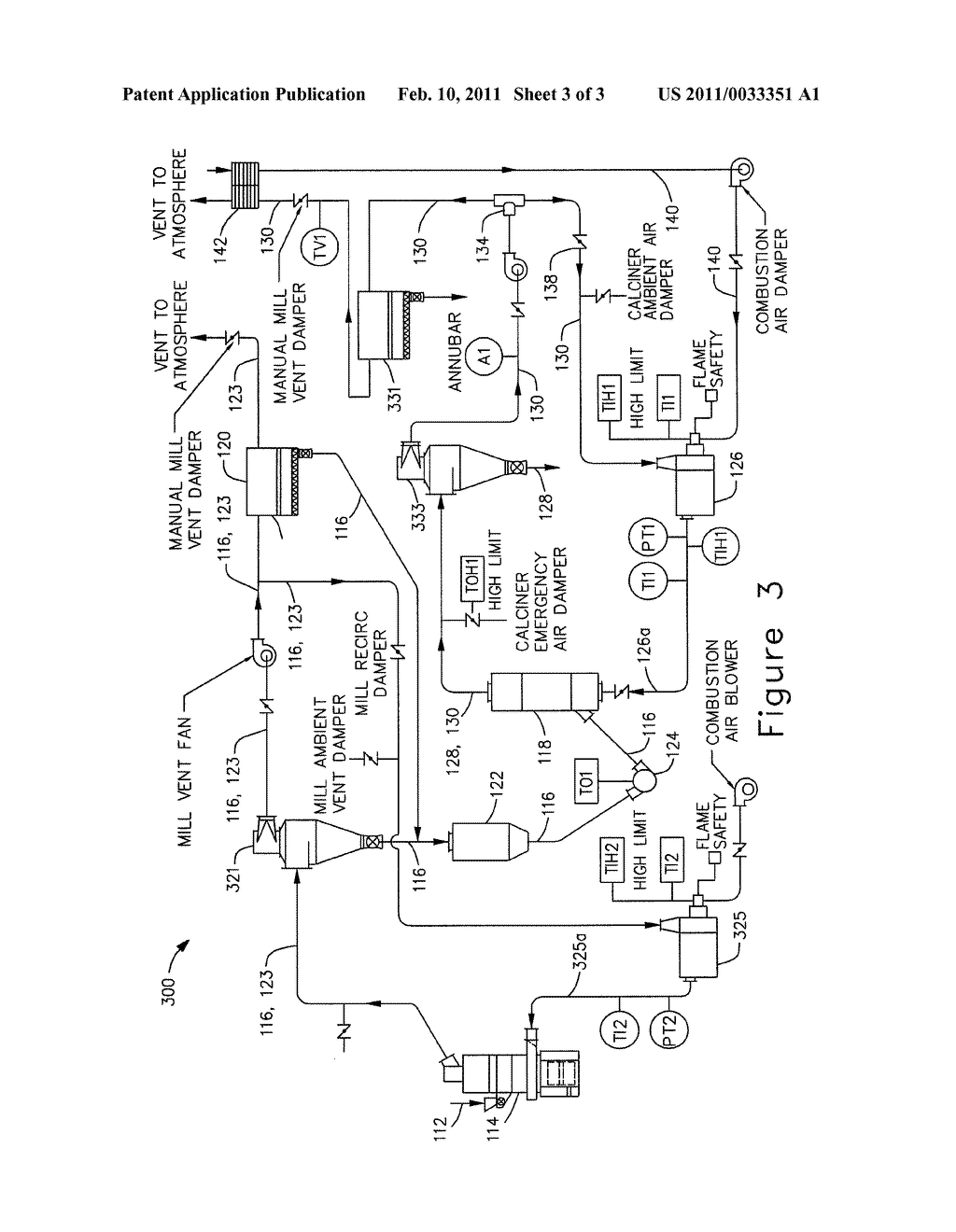 SYSTEM AND METHOD FOR CALCINING GYPSUM - diagram, schematic, and image 04