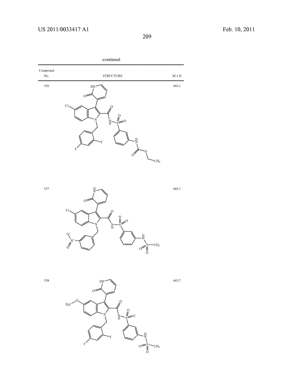 2,3-SUBSTITUTED INDOLE DERIVATIVES FOR TREATING VIRAL INFECTIONS - diagram, schematic, and image 210