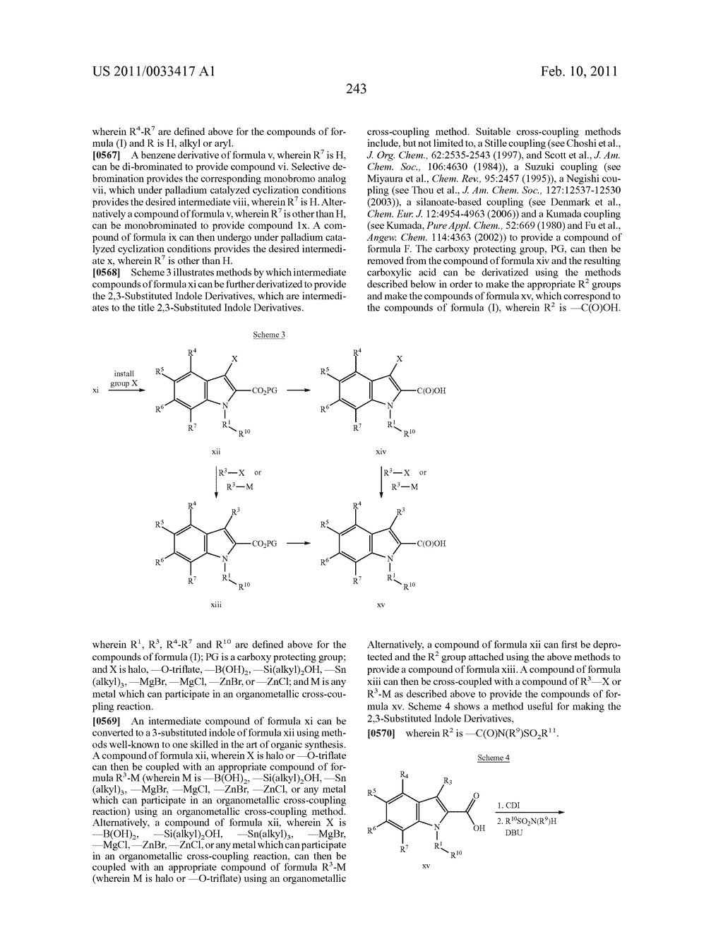 2,3-SUBSTITUTED INDOLE DERIVATIVES FOR TREATING VIRAL INFECTIONS - diagram, schematic, and image 244
