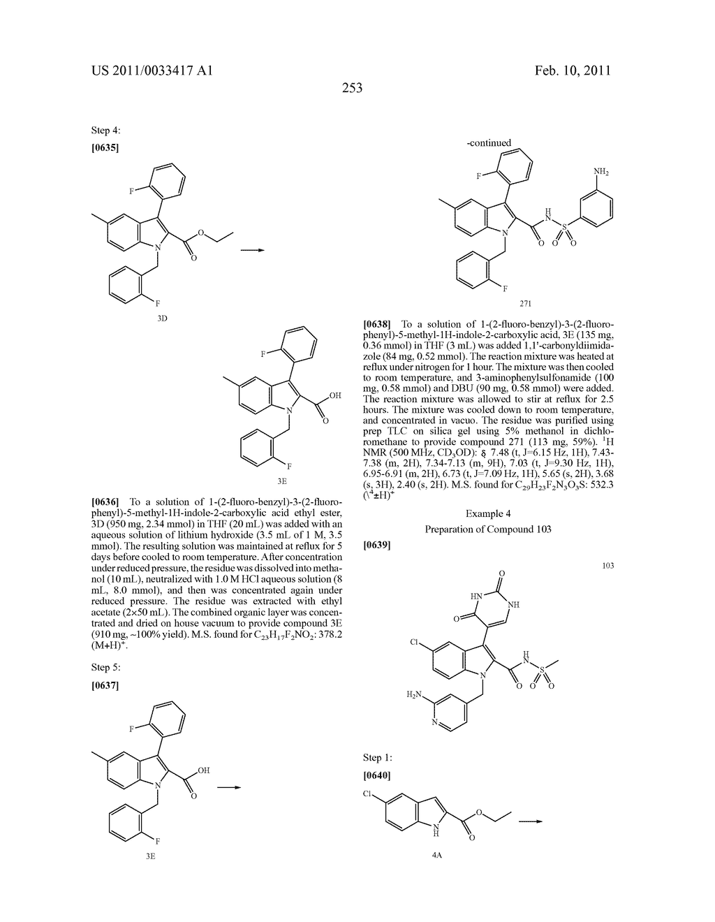 2,3-SUBSTITUTED INDOLE DERIVATIVES FOR TREATING VIRAL INFECTIONS - diagram, schematic, and image 254