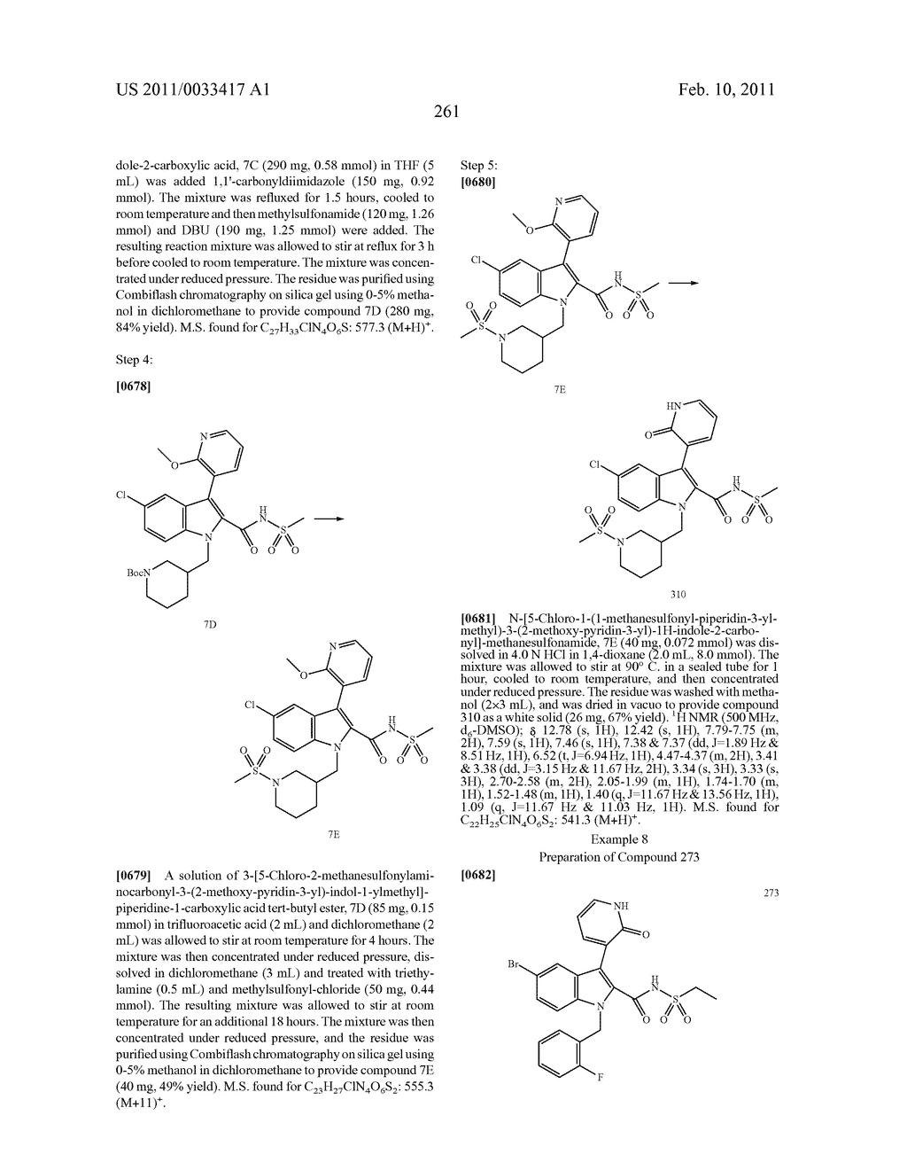 2,3-SUBSTITUTED INDOLE DERIVATIVES FOR TREATING VIRAL INFECTIONS - diagram, schematic, and image 262