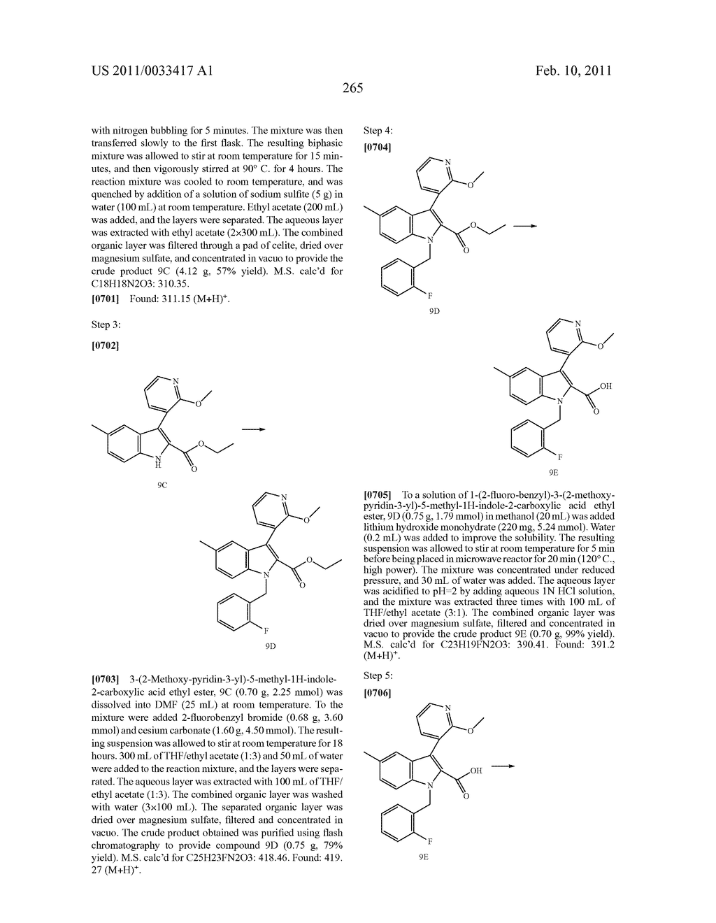 2,3-SUBSTITUTED INDOLE DERIVATIVES FOR TREATING VIRAL INFECTIONS - diagram, schematic, and image 266