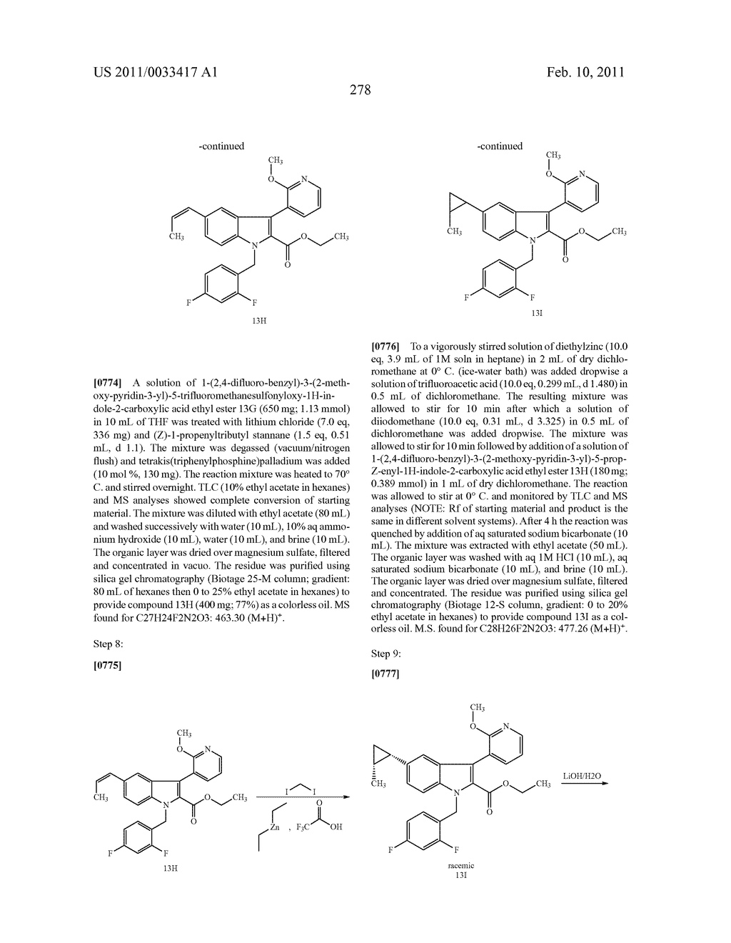 2,3-SUBSTITUTED INDOLE DERIVATIVES FOR TREATING VIRAL INFECTIONS - diagram, schematic, and image 279