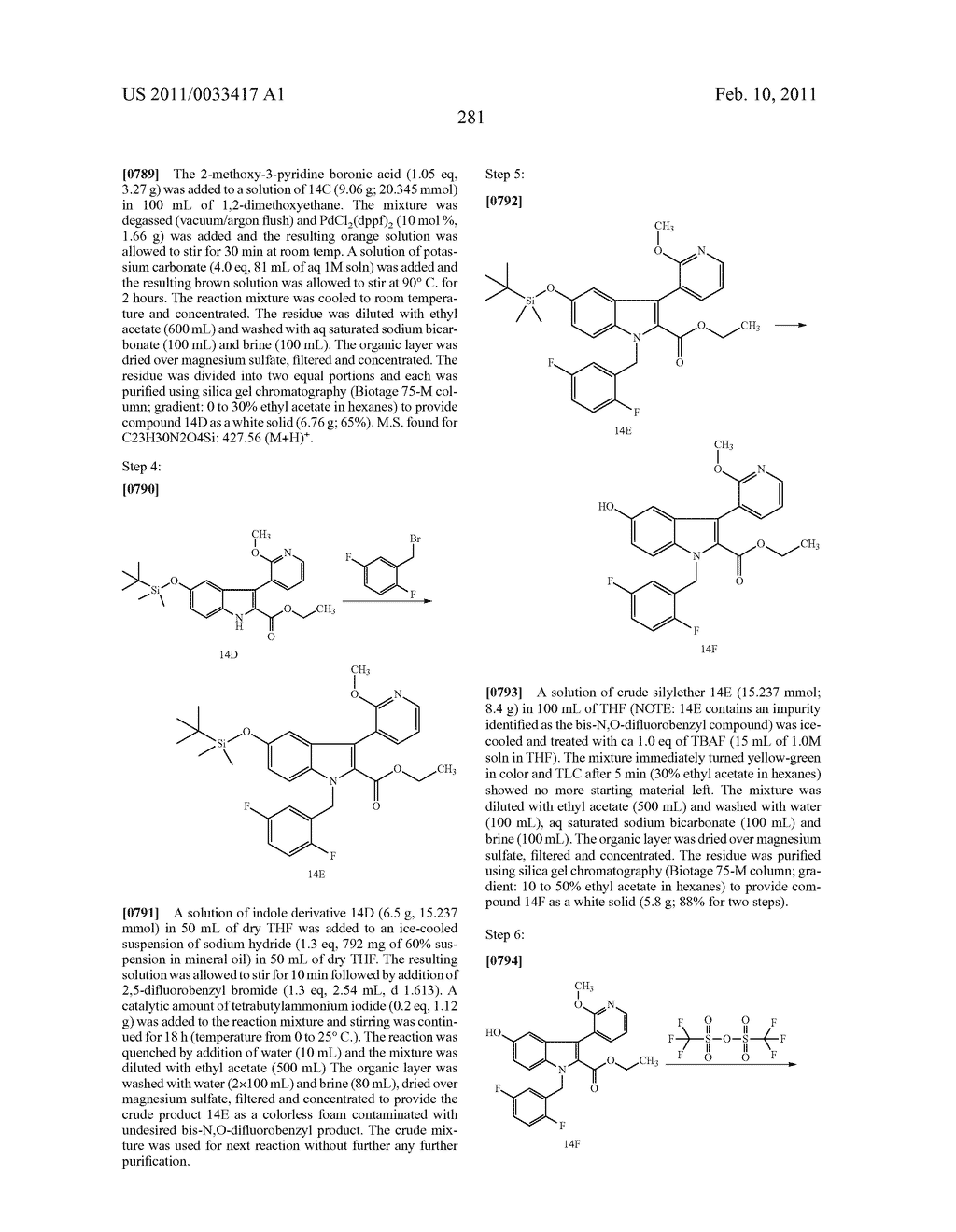 2,3-SUBSTITUTED INDOLE DERIVATIVES FOR TREATING VIRAL INFECTIONS - diagram, schematic, and image 282