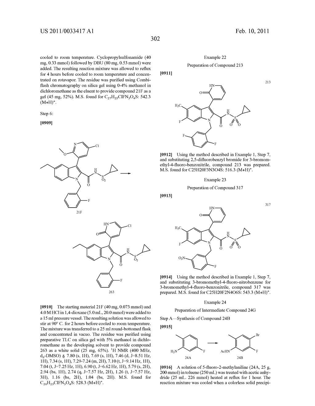 2,3-SUBSTITUTED INDOLE DERIVATIVES FOR TREATING VIRAL INFECTIONS - diagram, schematic, and image 303