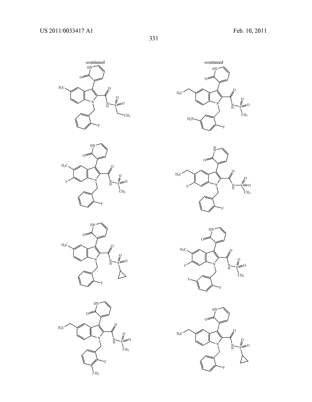 2,3-SUBSTITUTED INDOLE DERIVATIVES FOR TREATING VIRAL INFECTIONS - diagram, schematic, and image 332