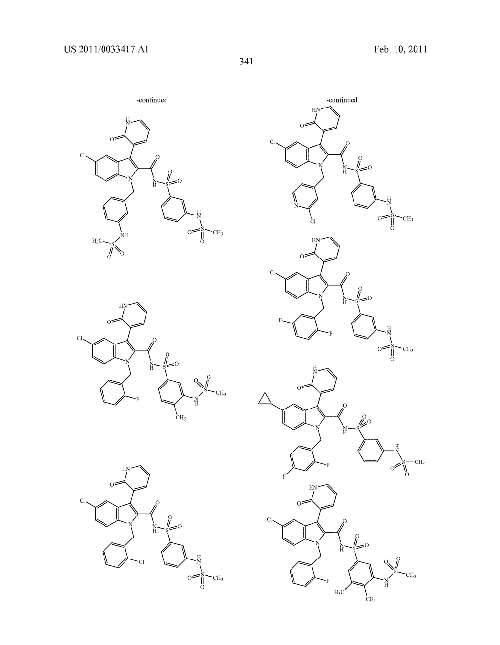 2,3-SUBSTITUTED INDOLE DERIVATIVES FOR TREATING VIRAL INFECTIONS - diagram, schematic, and image 342