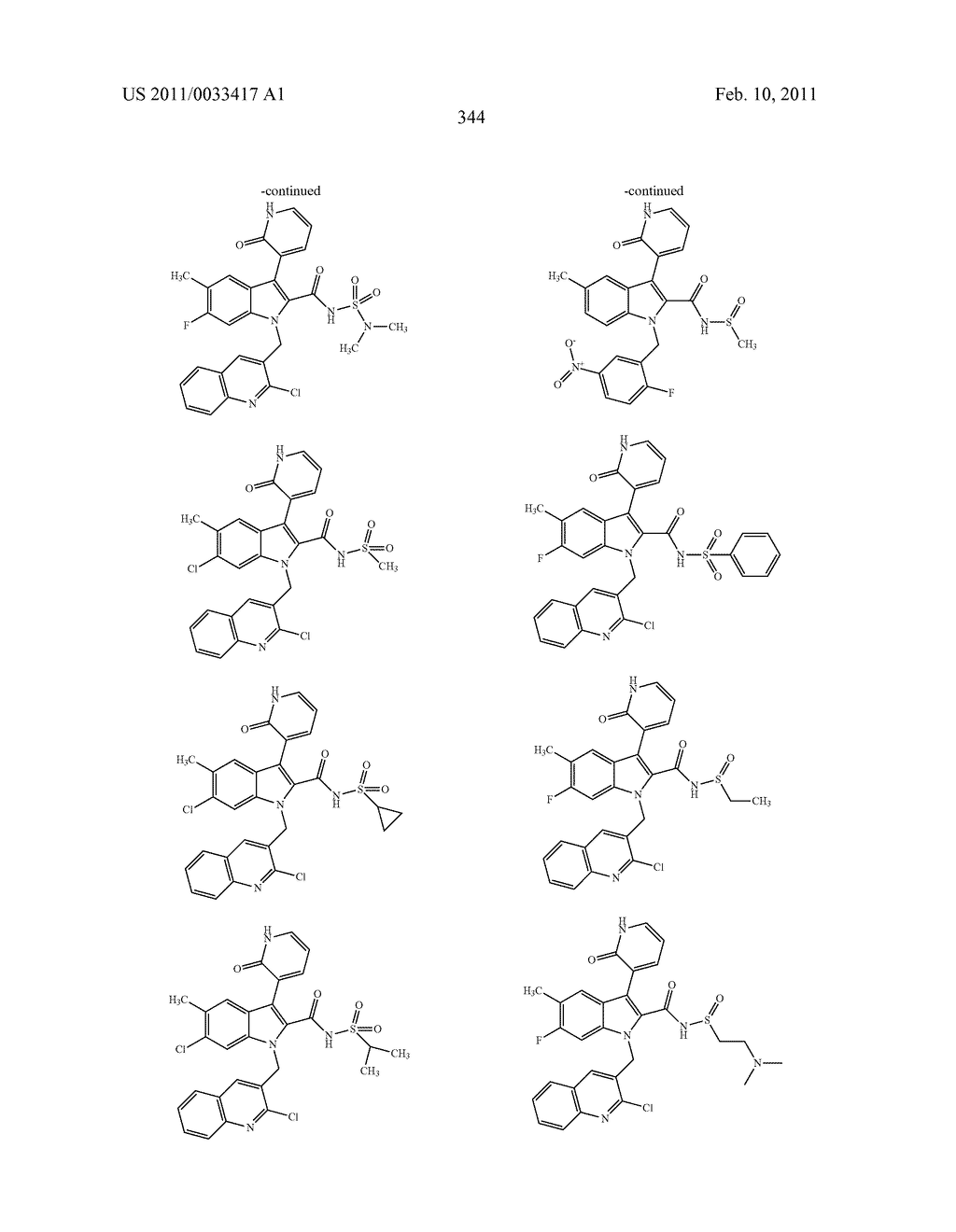 2,3-SUBSTITUTED INDOLE DERIVATIVES FOR TREATING VIRAL INFECTIONS - diagram, schematic, and image 345