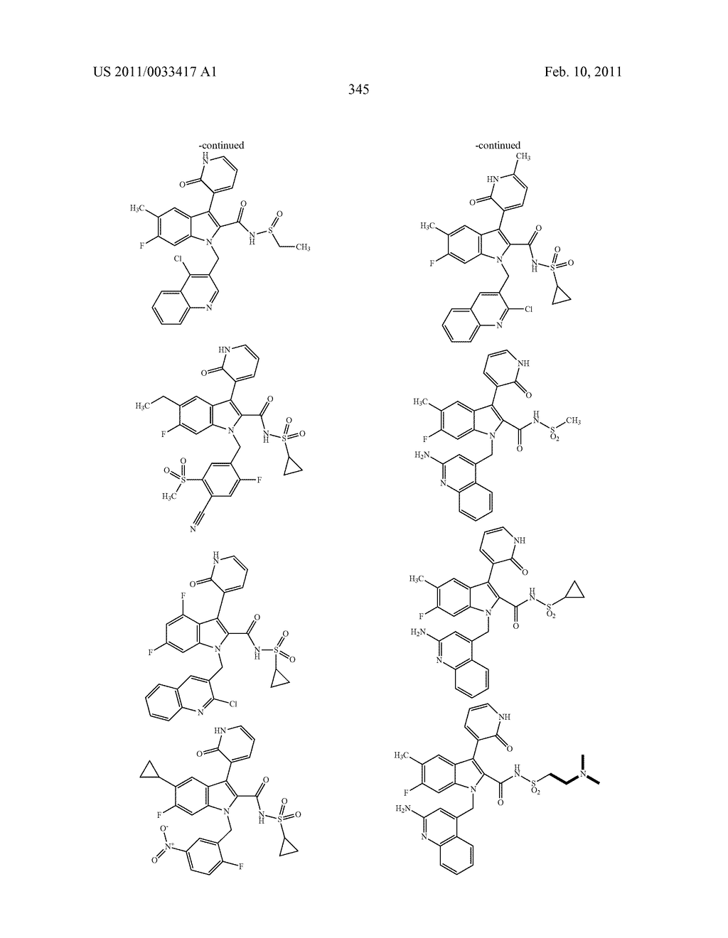 2,3-SUBSTITUTED INDOLE DERIVATIVES FOR TREATING VIRAL INFECTIONS - diagram, schematic, and image 346