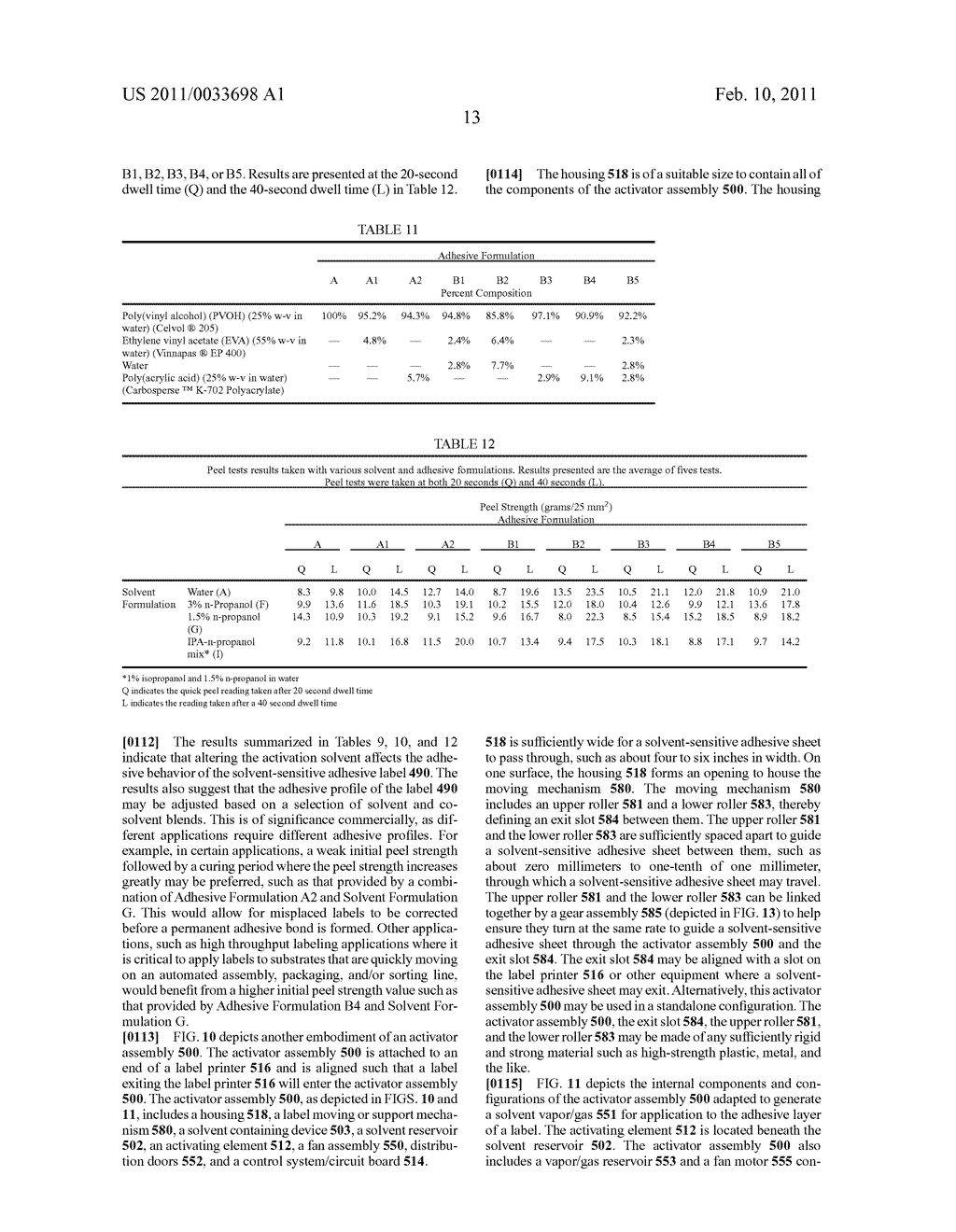 Liner-Free Label and Systems - diagram, schematic, and image 39