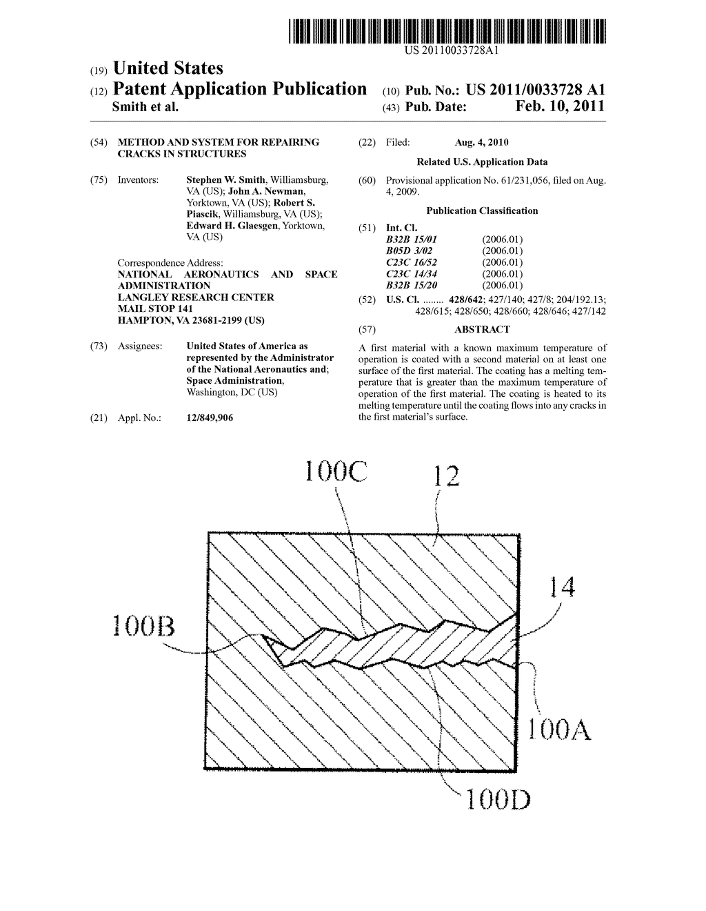 Method and System for Repairing Cracks in Structures - diagram, schematic, and image 01