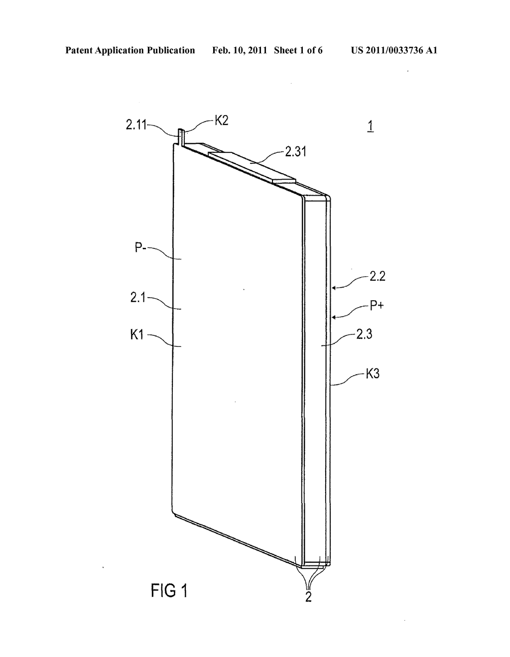 Battery with a Plurality of Individual Cells - diagram, schematic, and image 02