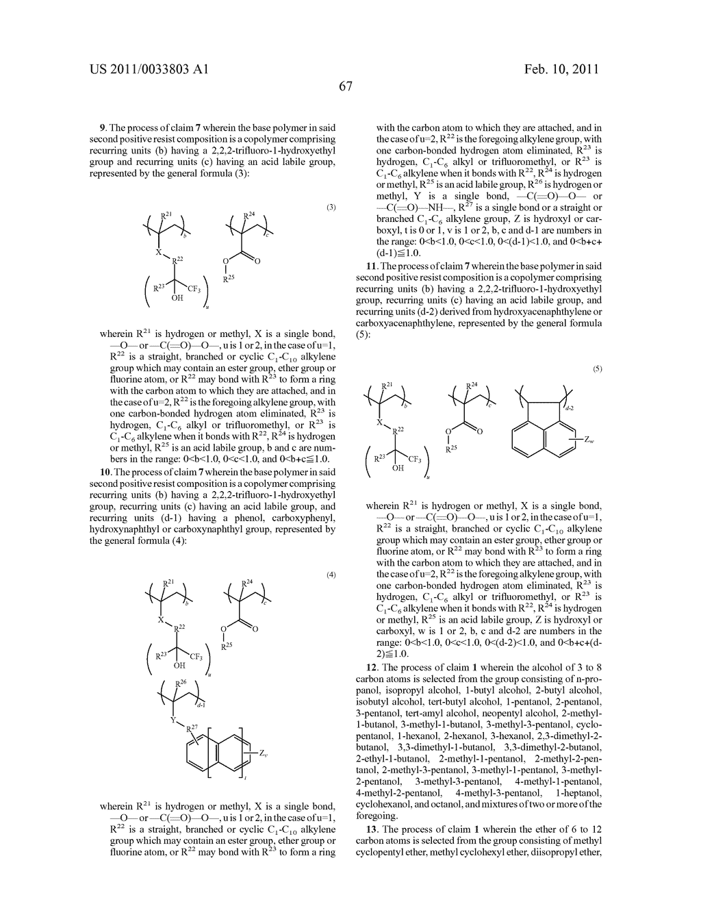 PATTERNING PROCESS AND RESIST COMPOSITION - diagram, schematic, and image 76