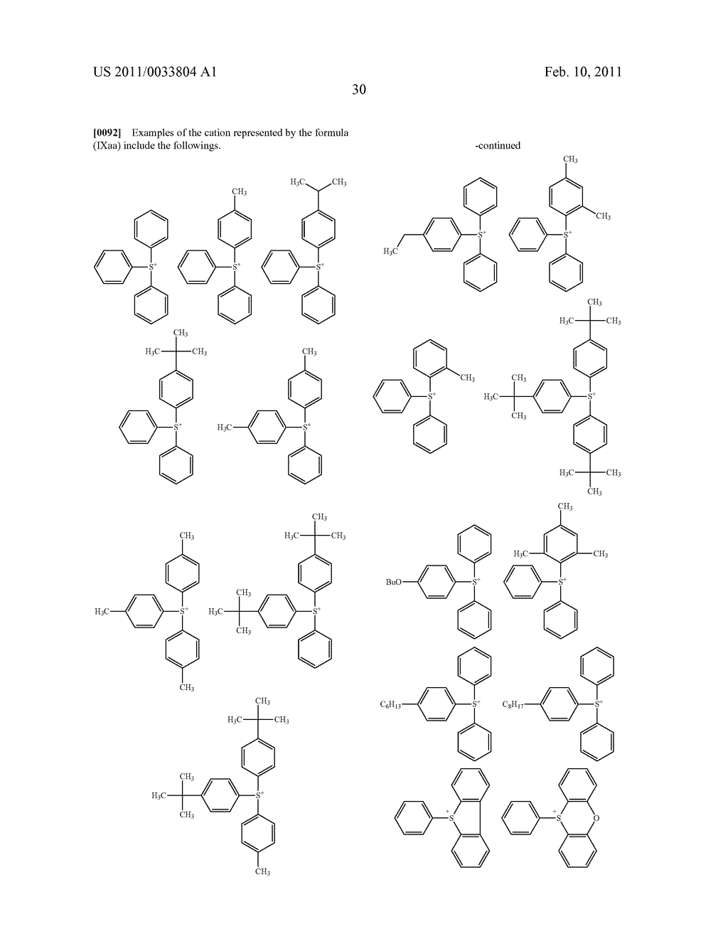 PHOTORESIST COMPOSITION - diagram, schematic, and image 31