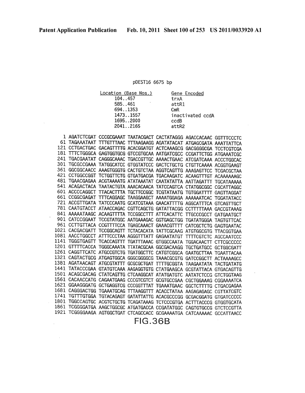 COMPOSITIONS AND METHODS FOR USE IN RECOMBINATIONAL CLONING OF NUCELIC ACIDS - diagram, schematic, and image 101