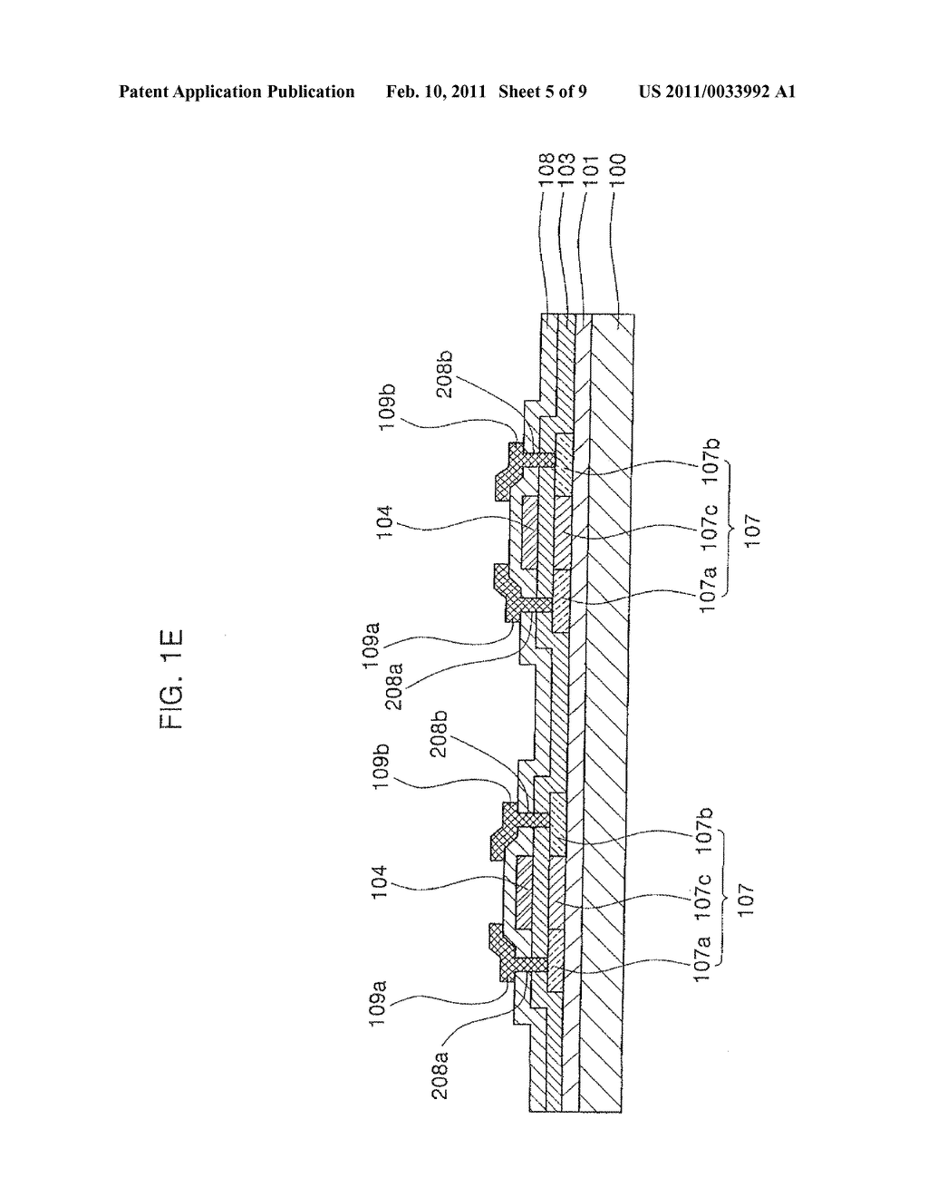 Thin Film Transistor, Method of Fabricating the Same, and Organic Light Emitting Display Device Including the Same - diagram, schematic, and image 06