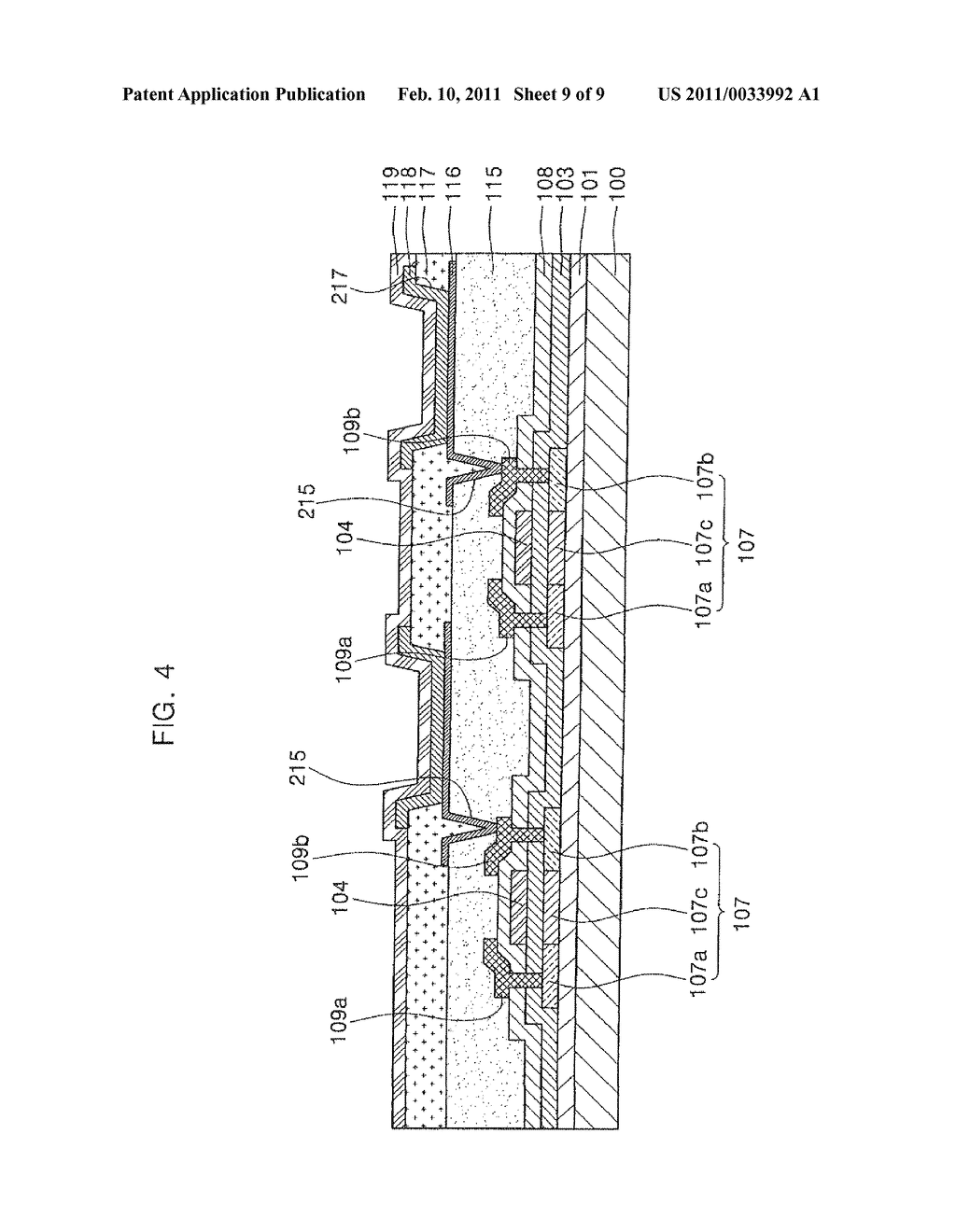 Thin Film Transistor, Method of Fabricating the Same, and Organic Light Emitting Display Device Including the Same - diagram, schematic, and image 10