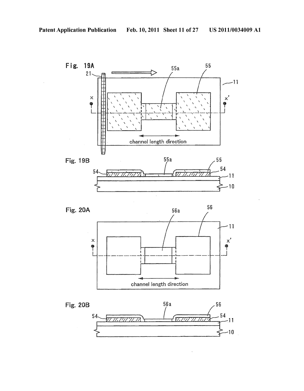 SEMICONDUCTOR DEVICE AND METHOD OF FABRICATING THE SAME - diagram, schematic, and image 12