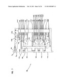 HORIZONTALLY ALIGNED JACK MOUNTS WITH VERTICALLY STAGGERED JACK BORES diagram and image