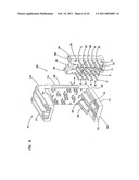 HORIZONTALLY ALIGNED JACK MOUNTS WITH VERTICALLY STAGGERED JACK BORES diagram and image