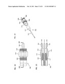 HORIZONTALLY ALIGNED JACK MOUNTS WITH VERTICALLY STAGGERED JACK BORES diagram and image