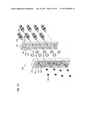 HORIZONTALLY ALIGNED JACK MOUNTS WITH VERTICALLY STAGGERED JACK BORES diagram and image