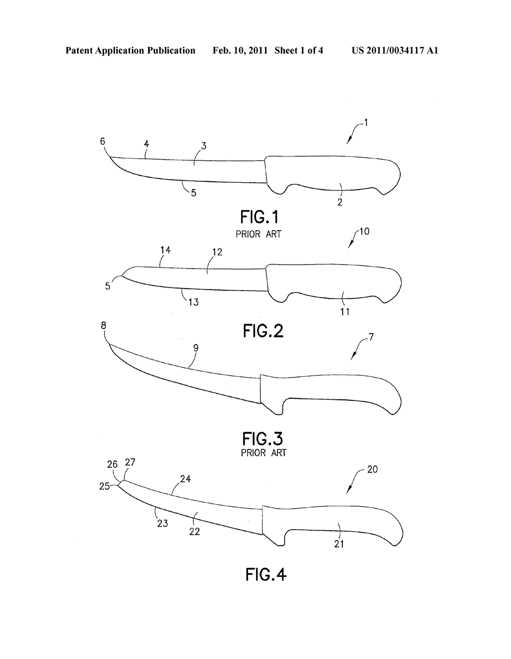 POULTRY DEBONING KNIFE - diagram, schematic, and image 02